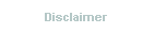 Disclaimer